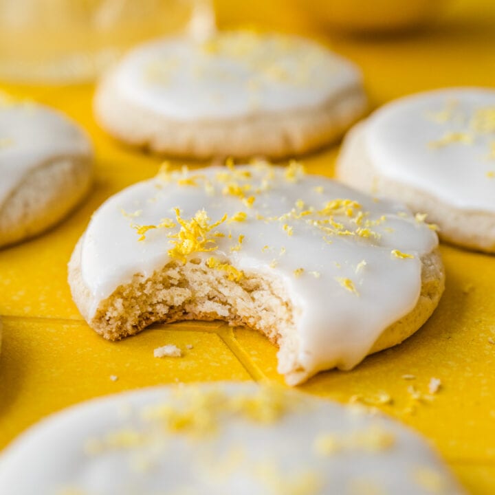 Vegan Lemon Cookies - Crowded Kitchen