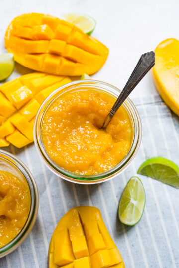 Easy Homemade Mango Jam - Crowded Kitchen